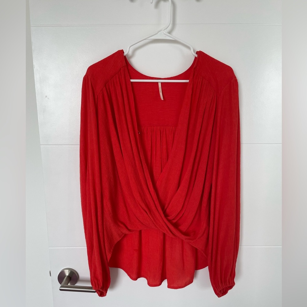 free people woven shirt